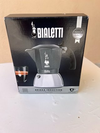 Cafetera Italiana Bialetti Brikka Induction
