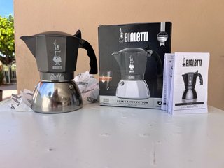 Cafetera Italiana Bialetti Brikka Induction