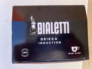Cafetera Italiana Bialetti Brikka Induction