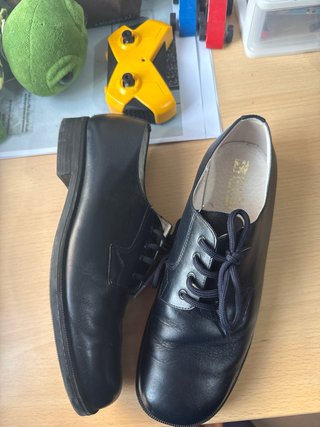 Scarpe da comunione nere per bambino