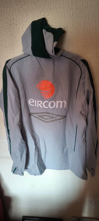 ORIGINAL Chaqueta Irlanda Eire jugador en talla L