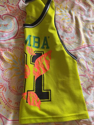 Camiseta Zumba Verde Fluor Talla XS