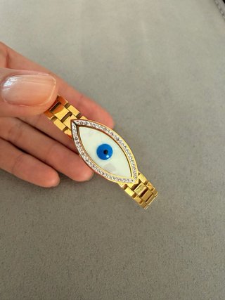 Pulsera rígida Ojo de la suerte
