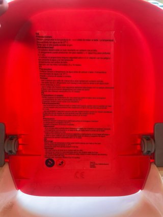 Asiento bañera bebé