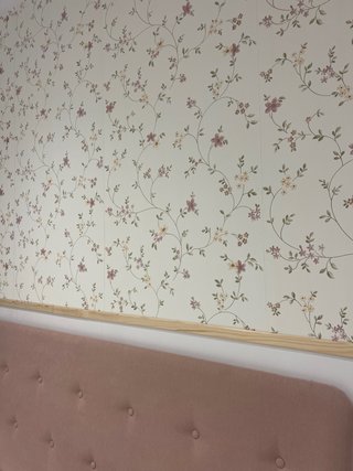 Papel pintado floral vintage