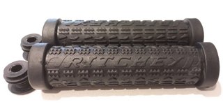 Puños antideslizantes Ritchey color negro con logo