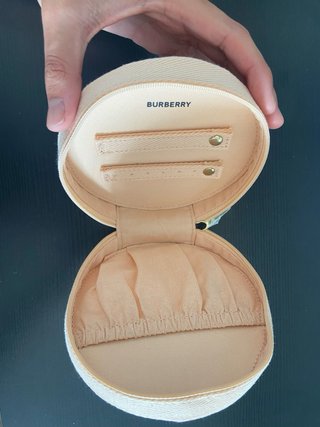 Joyero Burberry Beige Redondo