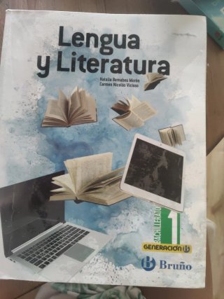 Libro de Lengua y Literatura 1 Bachillerato Bruño