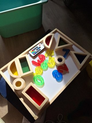 Caja de luz madera Playtive 3+ años