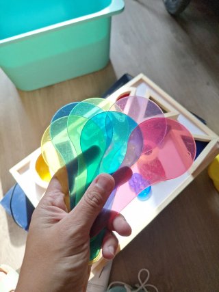 Caja de luz madera Playtive 3+ años