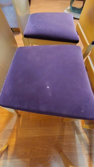 Conjunto de 6 sillas de comedor de madera