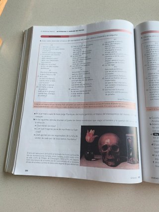 Lengua castellana y literatura 1, Le Bachillerato
