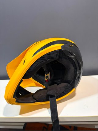 Casco Moto Fox Amarillo