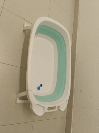 Bañera de bebé plegable