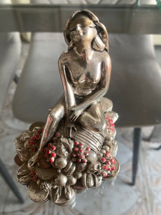Cornucopia vintage argento donna