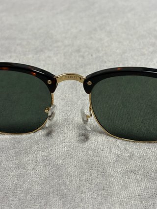 Gafas de sol Ray-Ban Clubmaster Tortoise/G15 Green