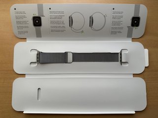 Apple Watch 44mm. Silver Milanese Loop