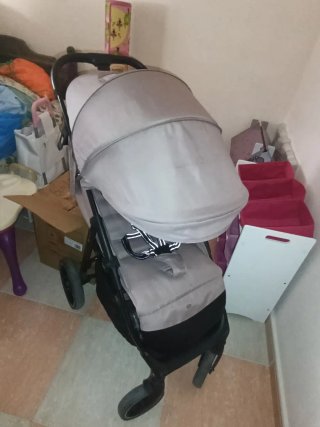 Carrito de paseo gris