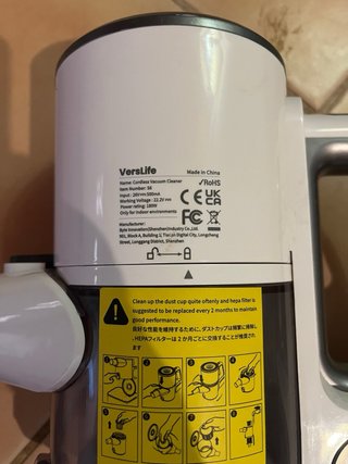 Aspirador Verslife Inalambrico