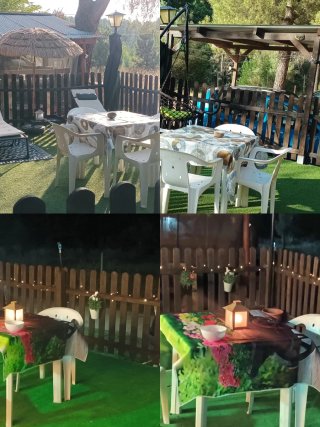 Casa de madera en parcela camping ( los carasoles)