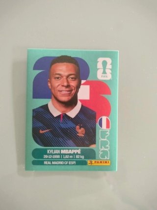 Cromos Mundial Mbappé Real Madrid CF