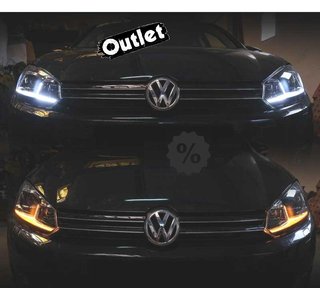 CX FAROS VOLKSWAGEN VW GOLF 6 08-13 LOOK SILVER GOLF 7 DINAM