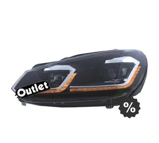 CX FAROS VOLKSWAGEN VW GOLF 6 08-13 LOOK SILVER GOLF 7 DINAM