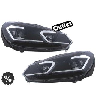 CX FAROS VOLKSWAGEN VW GOLF 6 08-13 LOOK SILVER GOLF 7 DINAM