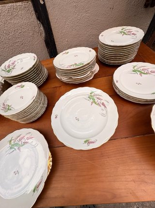 Vajilla Limoges porcelana francesa