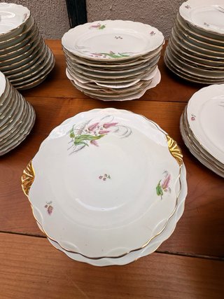 Vajilla Limoges porcelana francesa