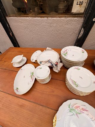 Vajilla Limoges porcelana francesa