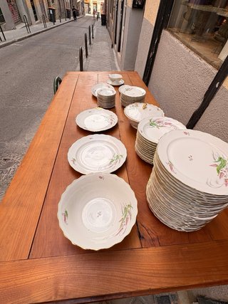 Vajilla Limoges porcelana francesa