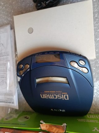 Sony Discman D-191 Reproductor CD Portátil