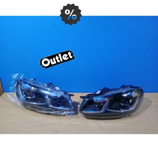 CX FAROS VOLKSWAGEN VW GOLF 6 08-13 LOOK SILVER GOLF 7 DINAM