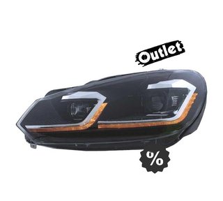 CX FAROS VOLKSWAGEN VW GOLF 6 08-13 LOOK SILVER GOLF 7 DINAM