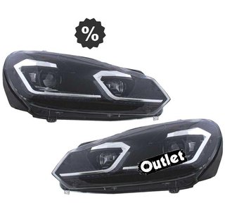 CX FAROS VOLKSWAGEN VW GOLF 6 08-13 LOOK SILVER GOLF 7 DINAM