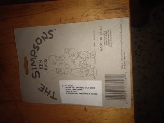 Llavero Los Simpson Familia Completa