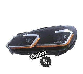 CX FAROS VOLKSWAGEN VW GOLF 6 08-13 LOOK SILVER GOLF 7 DINAM