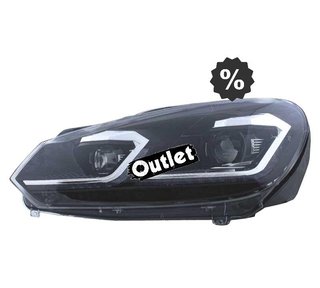 CX FAROS VOLKSWAGEN VW GOLF 6 08-13 LOOK SILVER GOLF 7 DINAM