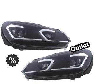 CX FAROS VOLKSWAGEN VW GOLF 6 08-13 LOOK SILVER GOLF 7 DINAM