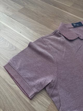 Polo Fred Perry Rosa talla L slim fit