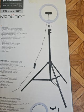 Trípode Aro de Luz LED