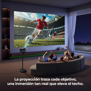 Proyector 1080P WiFi 6 Compatible Netflix