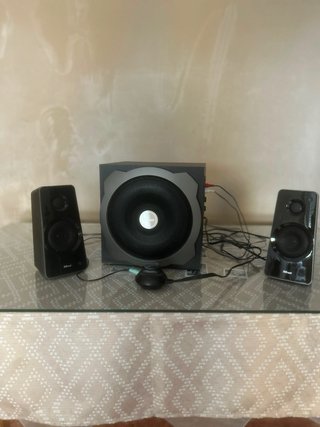 Altavoz Trust Negro/Gris