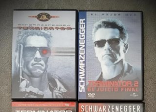 🇪🇦DVD Terminator 1 y 2 Arnold Schwarzenegger