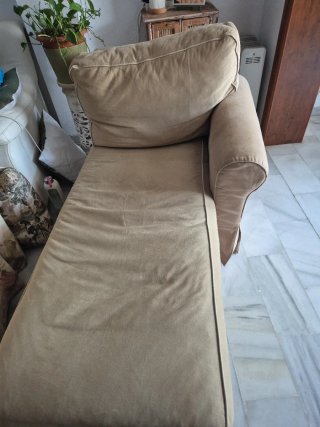 Chaiselongue IKEA beige