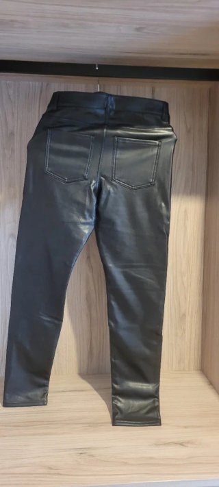 Leggings polipiel efecto cuero Calzedonia