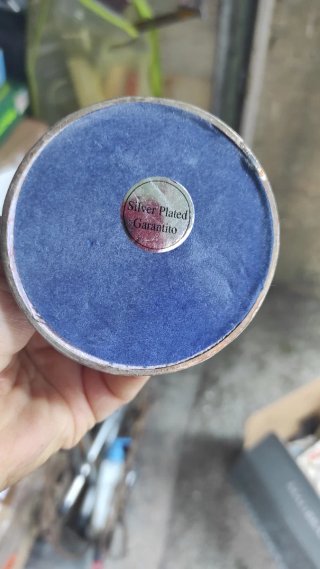 Coppia Portacandele Argentati