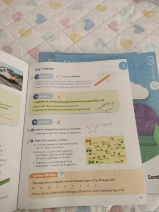 Mates 3 Primaria Mochila ligera