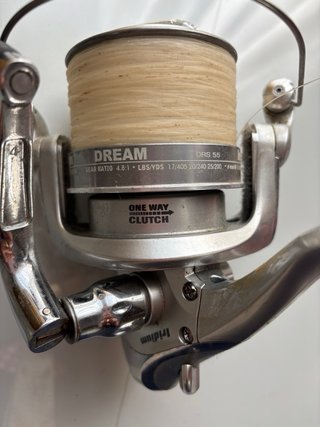 Carrete de pesca Iridium Dream DRS 55 mas bobinas